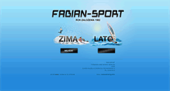 Desktop Screenshot of fabiansport.pl